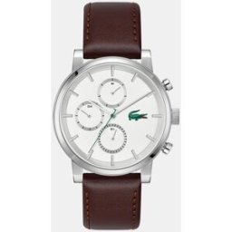 Lacoste Reloj de hombre Replay 2011486 de piel marrón. Blanco