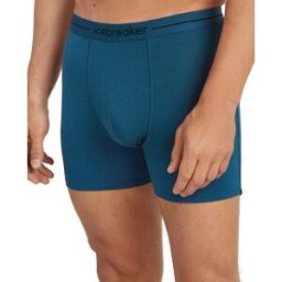 Icebreaker Ropa interior deporte Hombre Anatomica . (M) Azul oscuro