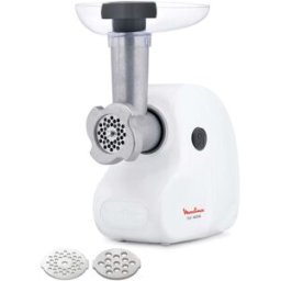 Moulinex Picadora de carne 1400 W con accesorios. Blanco