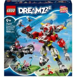 Lego Juego de construcción Meca Tigre de Cooper y Bólido de Zero DREAMZzz - 71497 (Reacondicionado Grado B).