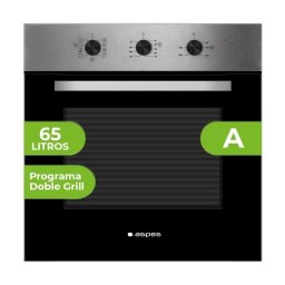 Horno Multifunción Aspes AHM86500X 65L Limpieza Hidrolítica Temporizador