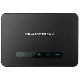 Adaptador VoIP Grandstream HT812 v2 Negro con 2 puertos Ethernet