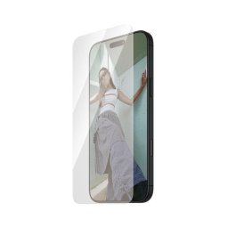 Protector de pantalla PanzerGlass iPhone 16 Pro Ultra-Wide Fit resistente a rayones