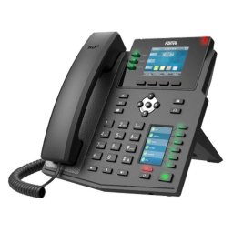 Teléfono IP Fanvil X4U Negro 12 líneas LCD 2.8