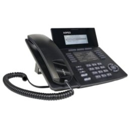 Teléfono IP AGFEO ST 54 IP Negro con PoE y 5000 entradas