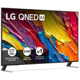 LG TV QNED AI 164cm (65') 65QNED84A6C, 4K Smart TV (Reacondicionado Grado A). Negro