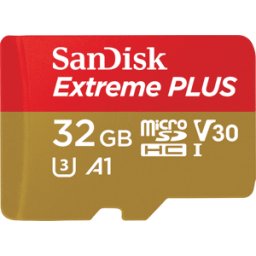 SDSQXBG032GGN6MA - Tarjeta de memoria microSDHC de 32 GB, SANDISK Extreme Plus