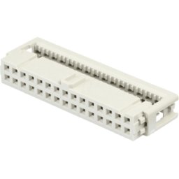 HARTING HAN 530 6803 - Conector hembra de poste - 30 polos, RM 2,54 mm