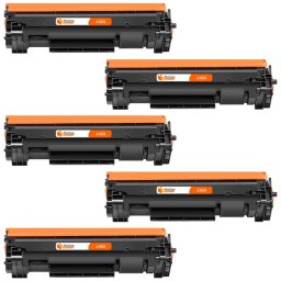 Pccom Essential HP 142A/W1420A Tóner Compatible Negro Pack 5