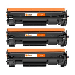 Pccom Essential HP 142A/W1420A Tóner Compatible Negro Pack 3