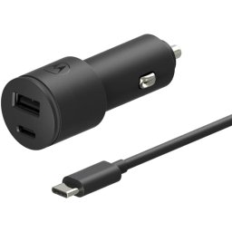 Motorola SJV102-EU Cargador de Coche USB/USB-C 45W Negro
