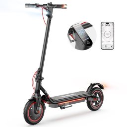 Patinete eléctrico iScooter 35km/h 30km de autonomía 350W con frenos E-ABS y luces LED