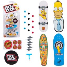 Pack de Fingerboards Spin Master Tech Deck Ultra DLX Los Simpsons