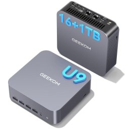 Mini PC GEEKOM GT13 Max Intel Core Ultra 9 185H 16GB 1TB SSD Intel Arc Wi-Fi 7 Dual LAN IA