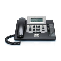 Teléfono analógico Auerswald COMfortel 1600 con altavoz e identificador de llamadas