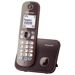 Teléfono Panasonic KX-TG6811GA DECT 120 entradas Marrón