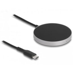 Cargador Inalámbrico Delock 5W/7.5W/10W/15W Almohadilla de Carga Inductiva