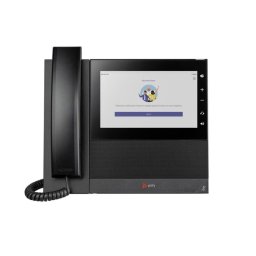 Teléfono IP HP Poly CCX 600 para Microsoft Teams con pantalla 7" y PoE