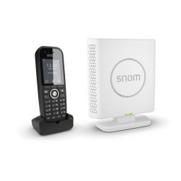 Teléfono DECT Snom M430 Altavoz Inalámbrico 100 Entradas Negro Blanco