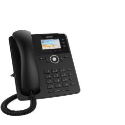 Teléfono IP Snom D717 Negro 3 líneas pantalla 2.7