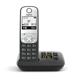 Teléfono Inalámbrico Gigaset A690A DECT/Analógico con Altavoz Negro