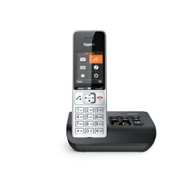 Teléfono Gigaset COMFORT 500A DECT/analógico con altavoz y 200 entradas