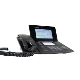 Teléfono IP AGFEO ST 56 IP Negro Conexión por Cable 5000 Entradas