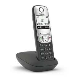 Teléfono analógico Gigaset A690 Negro con altavoz e identificador de llamadas