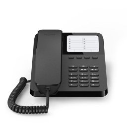 Teléfono analógico Gigaset DESK 400 Negro con 10 entradas