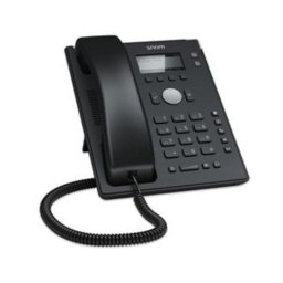 Teléfono IP Snom D120 Negro con 2 Líneas y Conexión por Cable