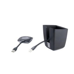 Paquete de Botón y Bandeja Barco R9861500T01 Negro para ClickShare