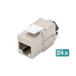 Módulo Keystone Digitus CAT 6A Apantallado con Organizador Inteligente (24 uds)