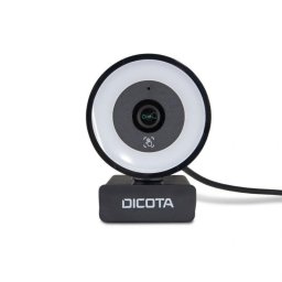 Cámara web DICOTA D32066 5 MP 4K Ultra HD USB 2.0 abrazadera