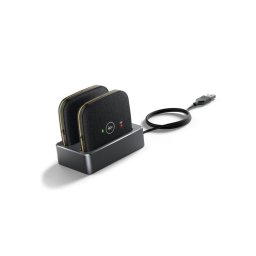 Micrófono Yealink CPW65 alámbrico omnidireccional negro con batería 1500 mAh
