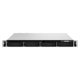 Servidor NAS rack 1U QNAP Xeon E-2334 16GB DDR4 9 bahías 10GbE QuTS hero