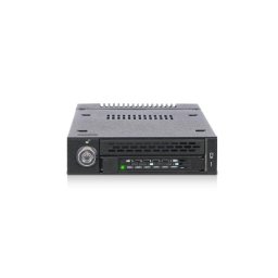 Caja PC Icy Dock MB833M2K-B M.2 Metal Negro con Bloqueo y LED Actividad