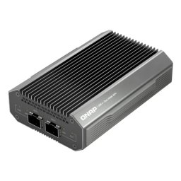 Tarjeta de Red QNAP QNA-UC10G2SF USB Tipo C 10 Gbps SFP+ Negro