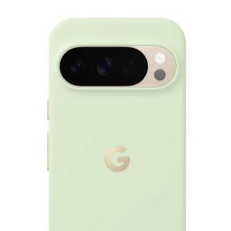 Funda para móvil Google Pixelsnap Cover case Microfibra Verde para Pixel 10 Pro XL