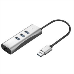 Base para portátiles Value VALUE 12.99.1116 USB 3.2 Gen 1 3 puertos Ethernet