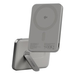 Power Bank PanzerGlass emcon Soporte Giratorio 5000 mAh Titanio