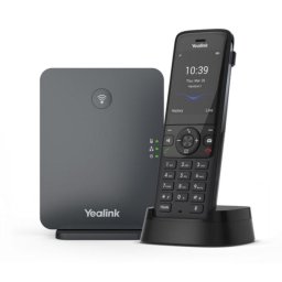 Teléfono IP Yealink W78P Negro Inalámbrico 50m/300m