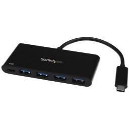 Hub StarTech.com 4 puertos 5Gbps USB-C a USB-A con Power Delivery