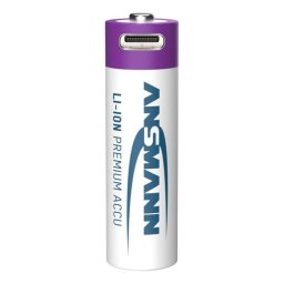 Batería Recargable Ansmann AA Ión de Litio 1.5V 4 Unidades