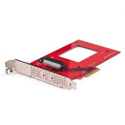 Adaptador StarTech.com U.3 a PCIe 4.0 x4 para SSDs NVMe de 2.5