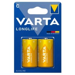 Pilas Varta LR14 Alcalinas 1.5 V 2 Unidades