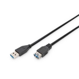 Cable alargador Digitus USB-A 3 m USB 3.2 Gen 1