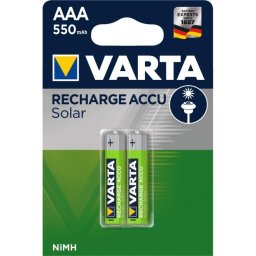 Batería Recargable Varta AAA 1.2V 550 mAh 2 unidades