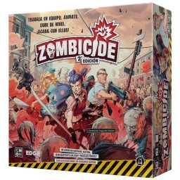 Juego de mesa Asmodee Zombicide 2nd Edition para 1-6 jugadores, +14 años