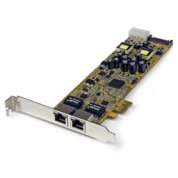 Tarjeta de Red StarTech.com ST2000PEXPSE PCI Express 2 Puertos Gigabit PoE 2000 Mbps