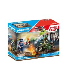 Set de juguetes Playmobil City Action 70817 Policía Multicolor